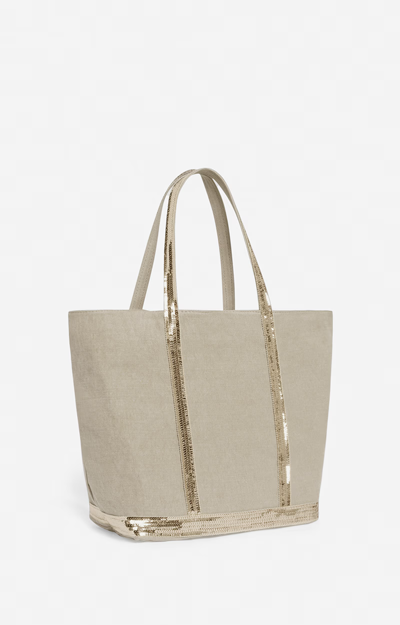 Vanessa Bruno Bolso Linen L zipped