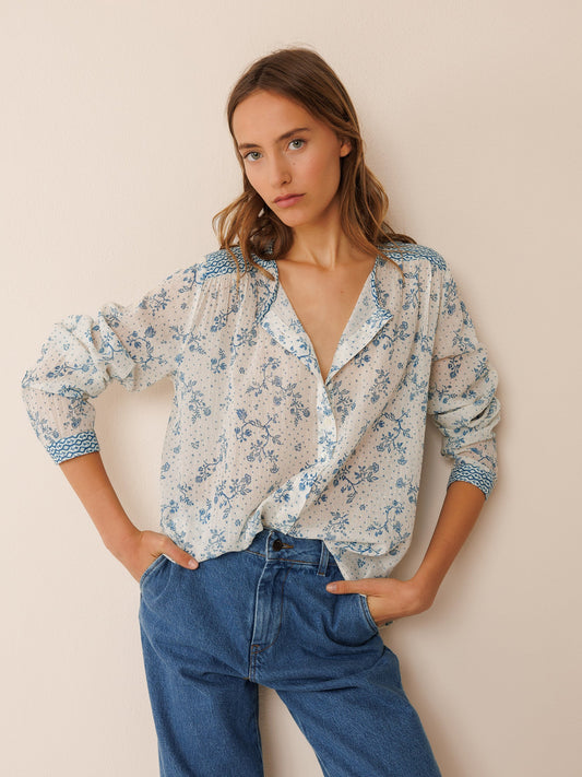 Indi&Cold Camisa patch vera