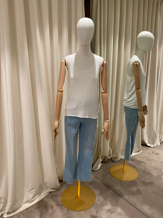 Majestic Camiseta tirantes blanca