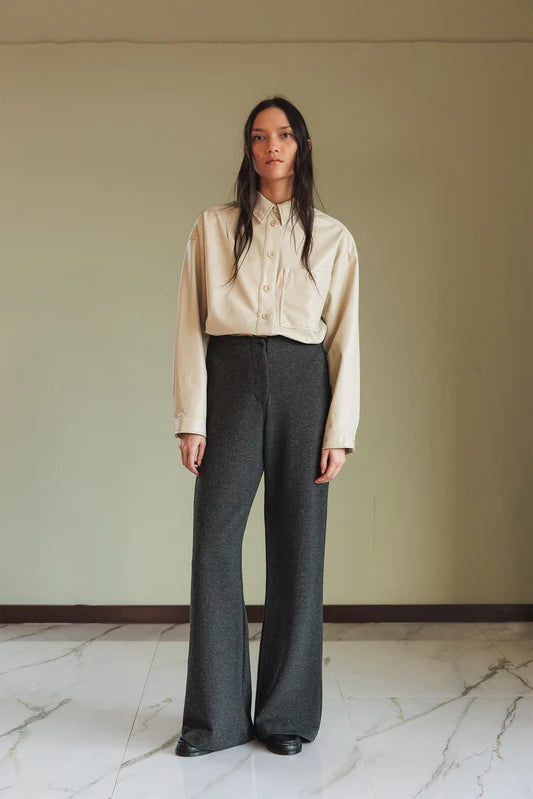 Indi&Cold Pantalón Jacquard Marengo