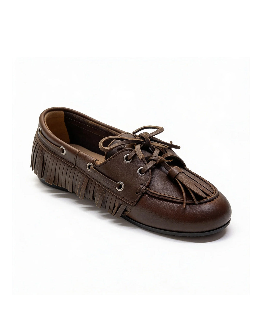 Posa Mocasín Boat Loafer Native Tassel