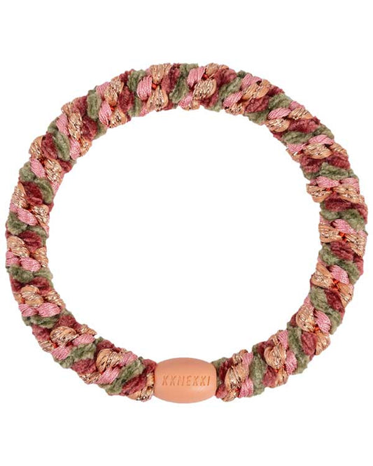 Kknekki Goma Mix faded rose camo velvet - The Class Room