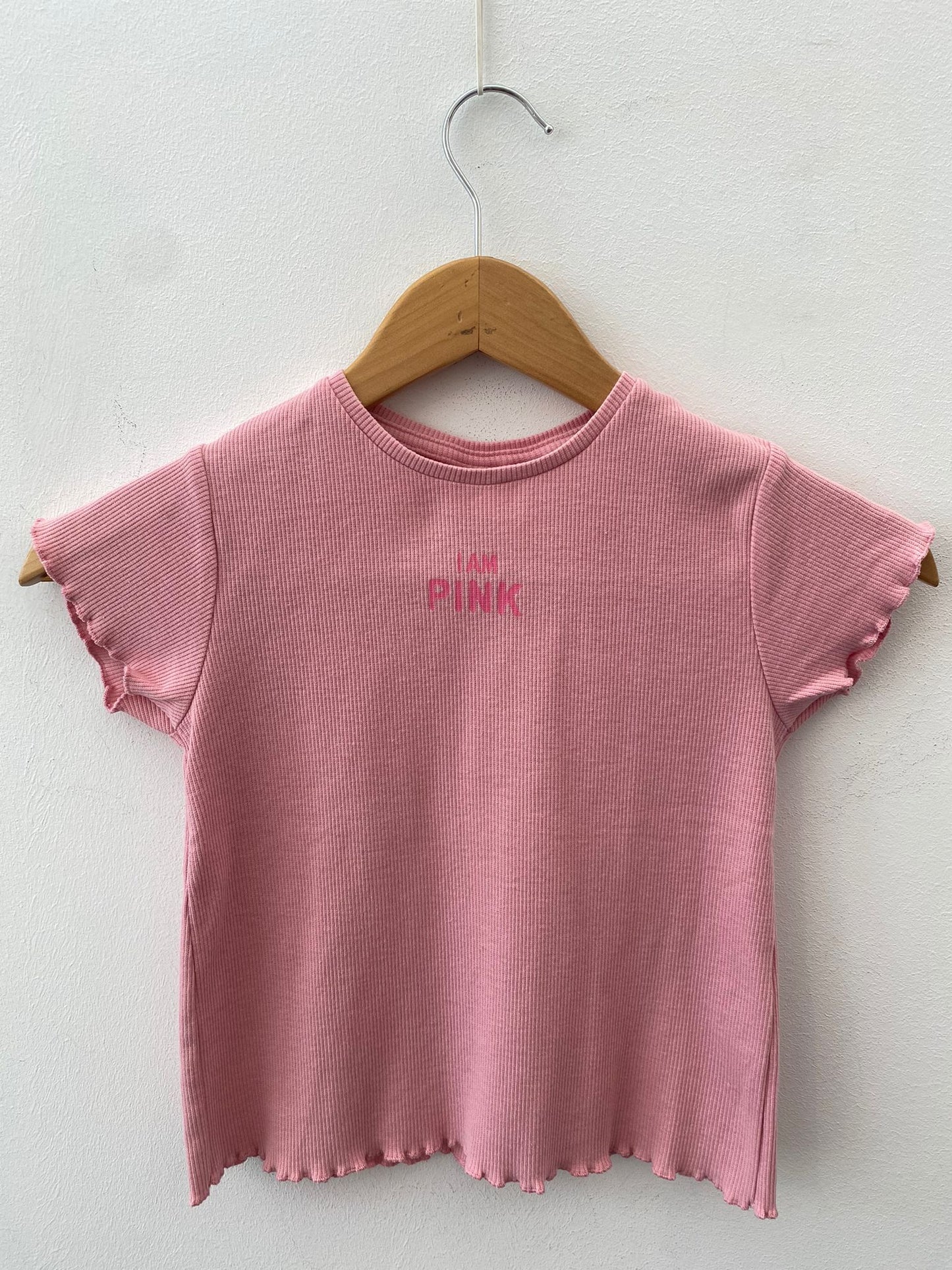 Zara Camiseta niña volantes