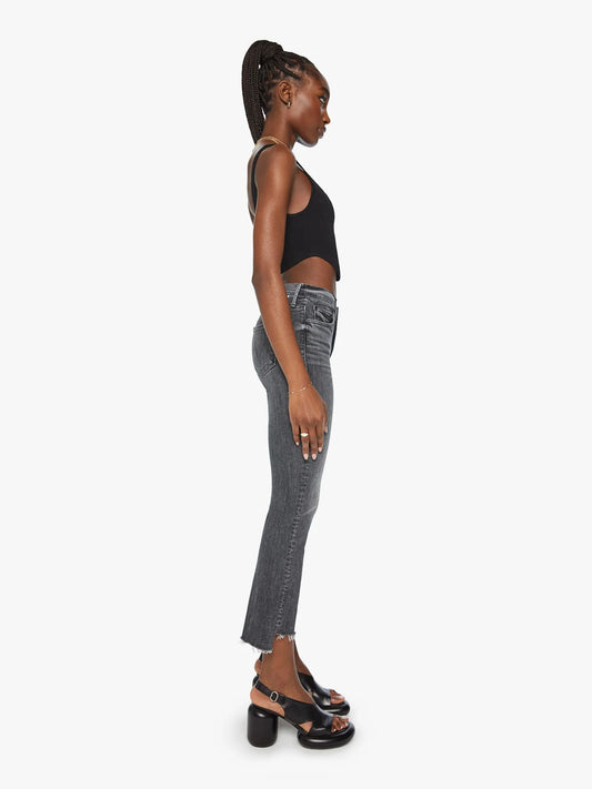 Mother Jeans The Insider crop step fray