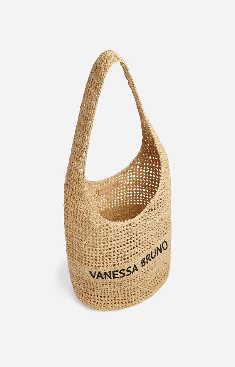 Vanessa Bruno Hobo bag in raffia