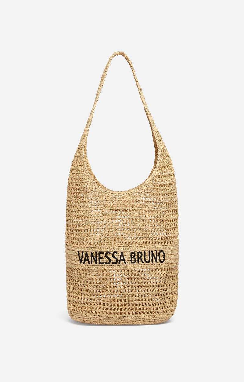 Vanessa Bruno Hobo bag in raffia