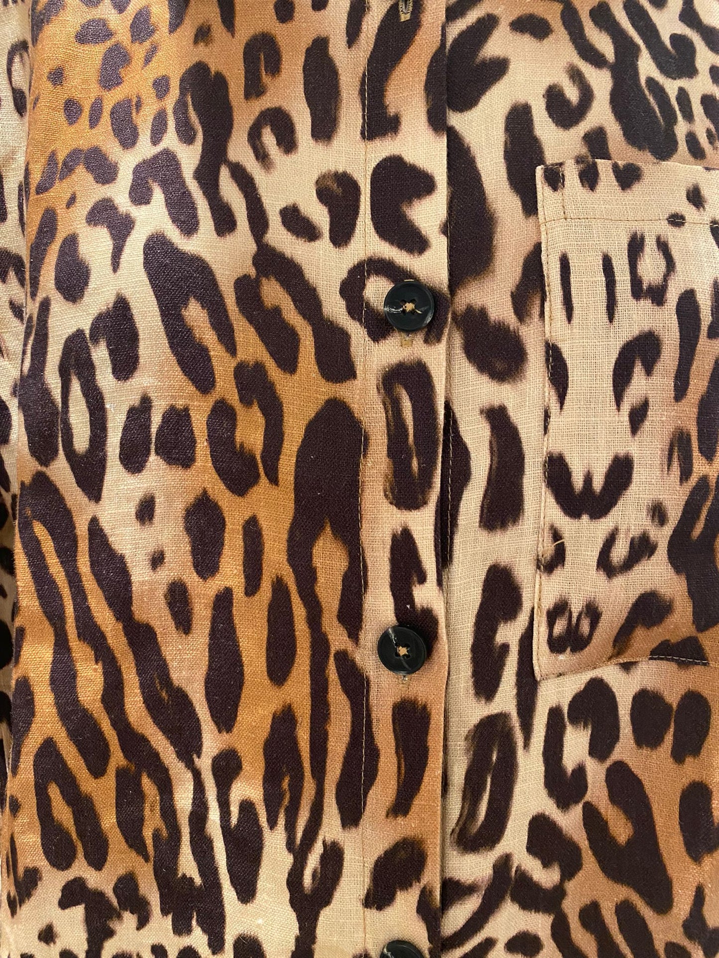 Not Shy Sobrecamisa leopard