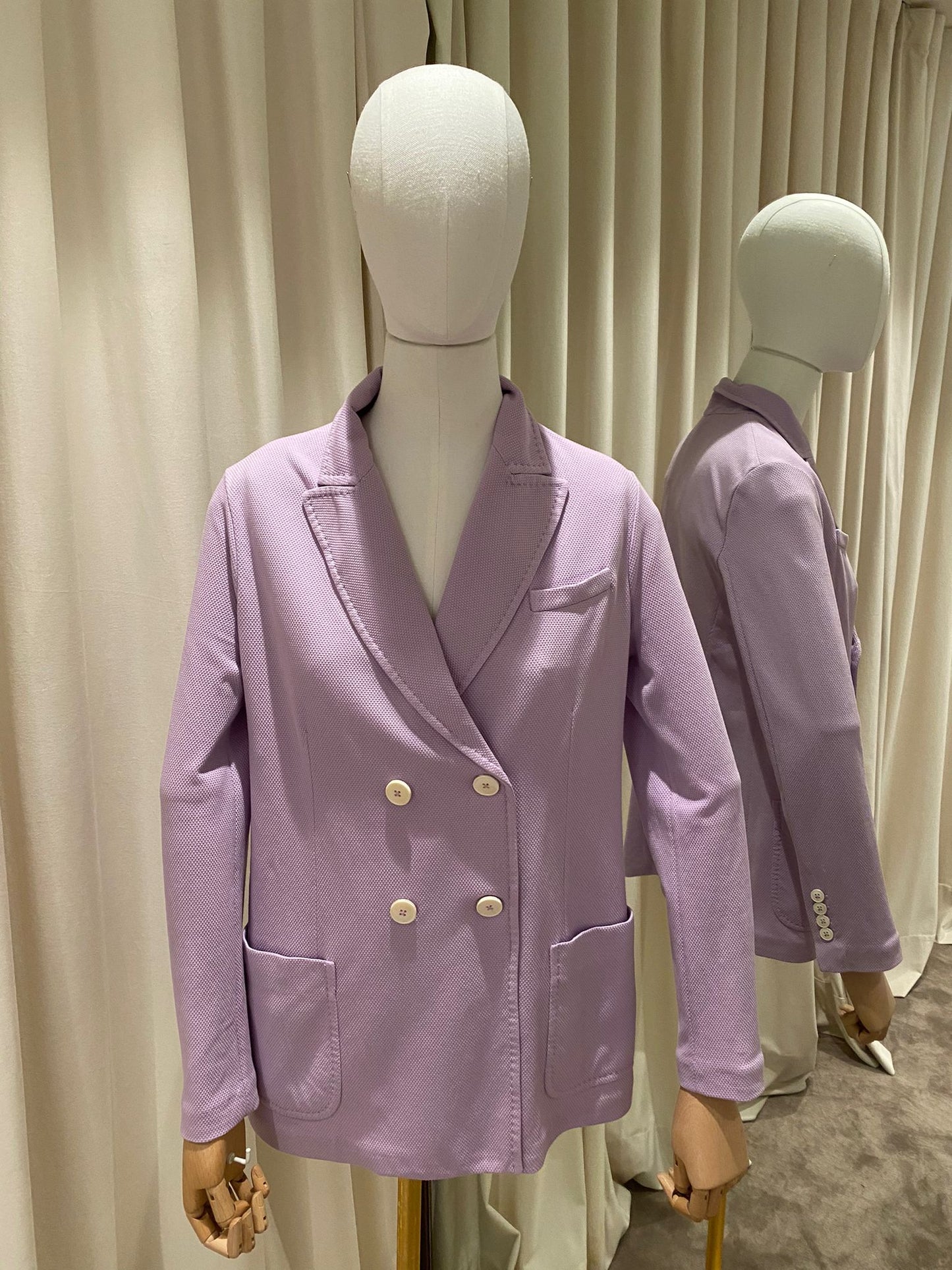 Circolo Blazer doppiopetto orchid