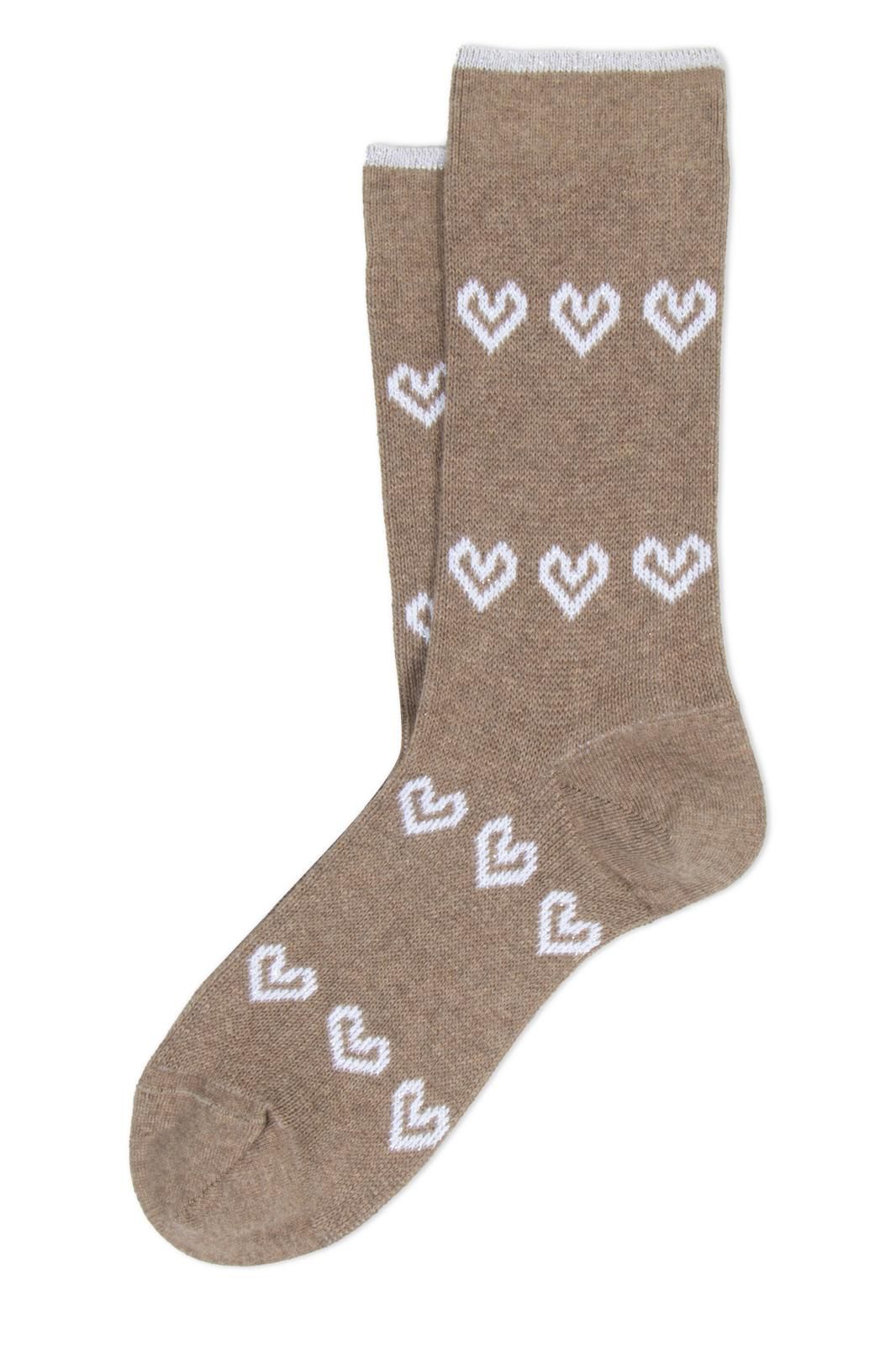 Ant45 Calcetines Love taupe