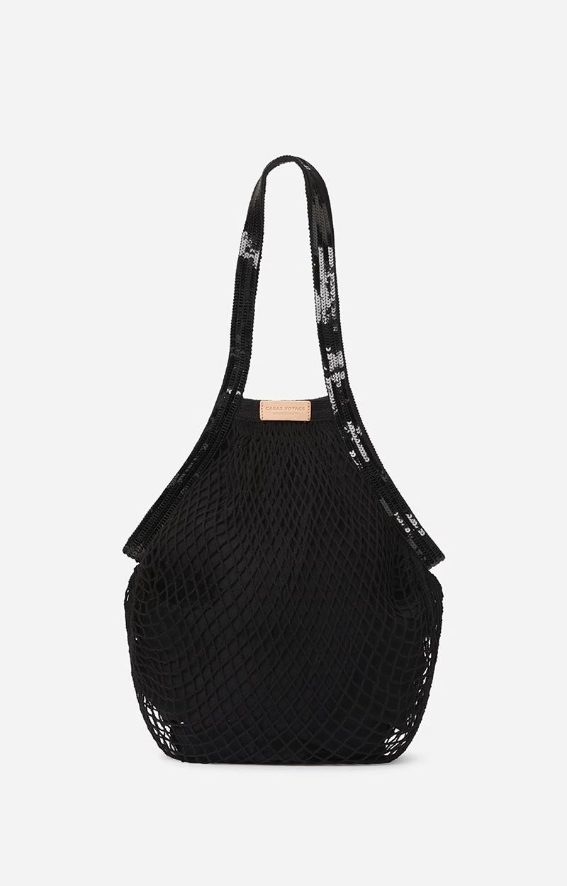 Vanessa Bruno Bolso Fishnet negro