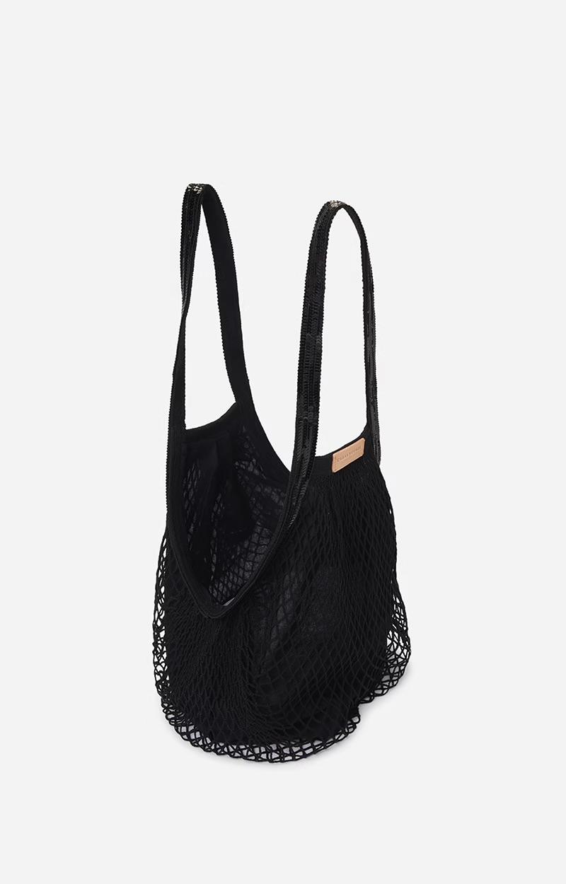 Vanessa Bruno Bolso Fishnet negro