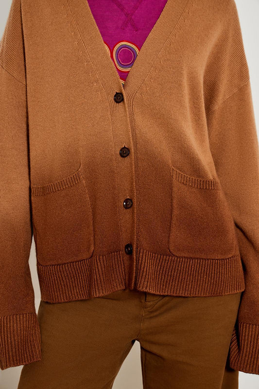 Five Cardigan brown