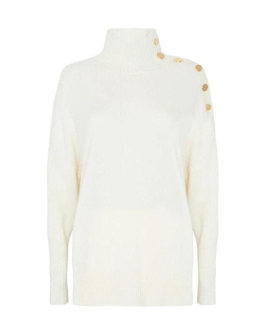 Kujten Jersey Pinko blanc