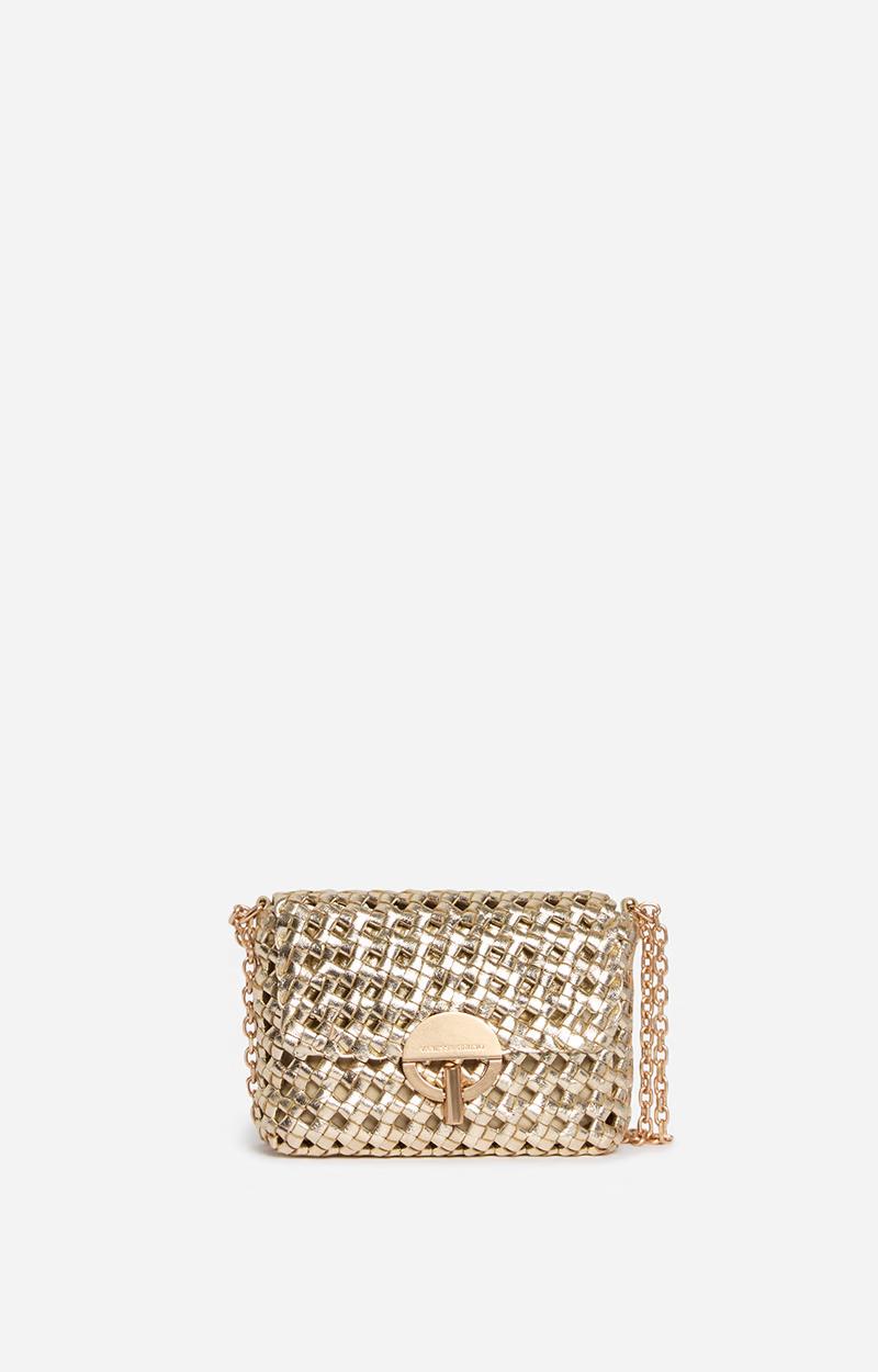 Vanessa Bruno Bolso Woven dore