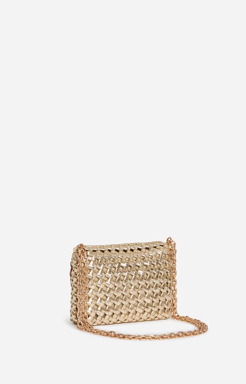 Vanessa Bruno Bolso Woven dore