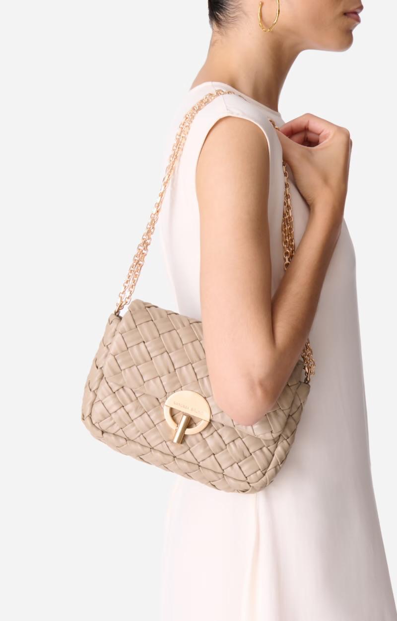 Vanessa Bruno Bolso Moon Moyen beige