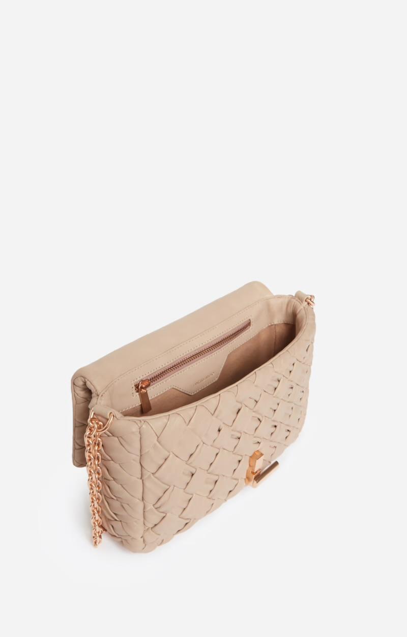 Vanessa Bruno Bolso Moon Moyen beige