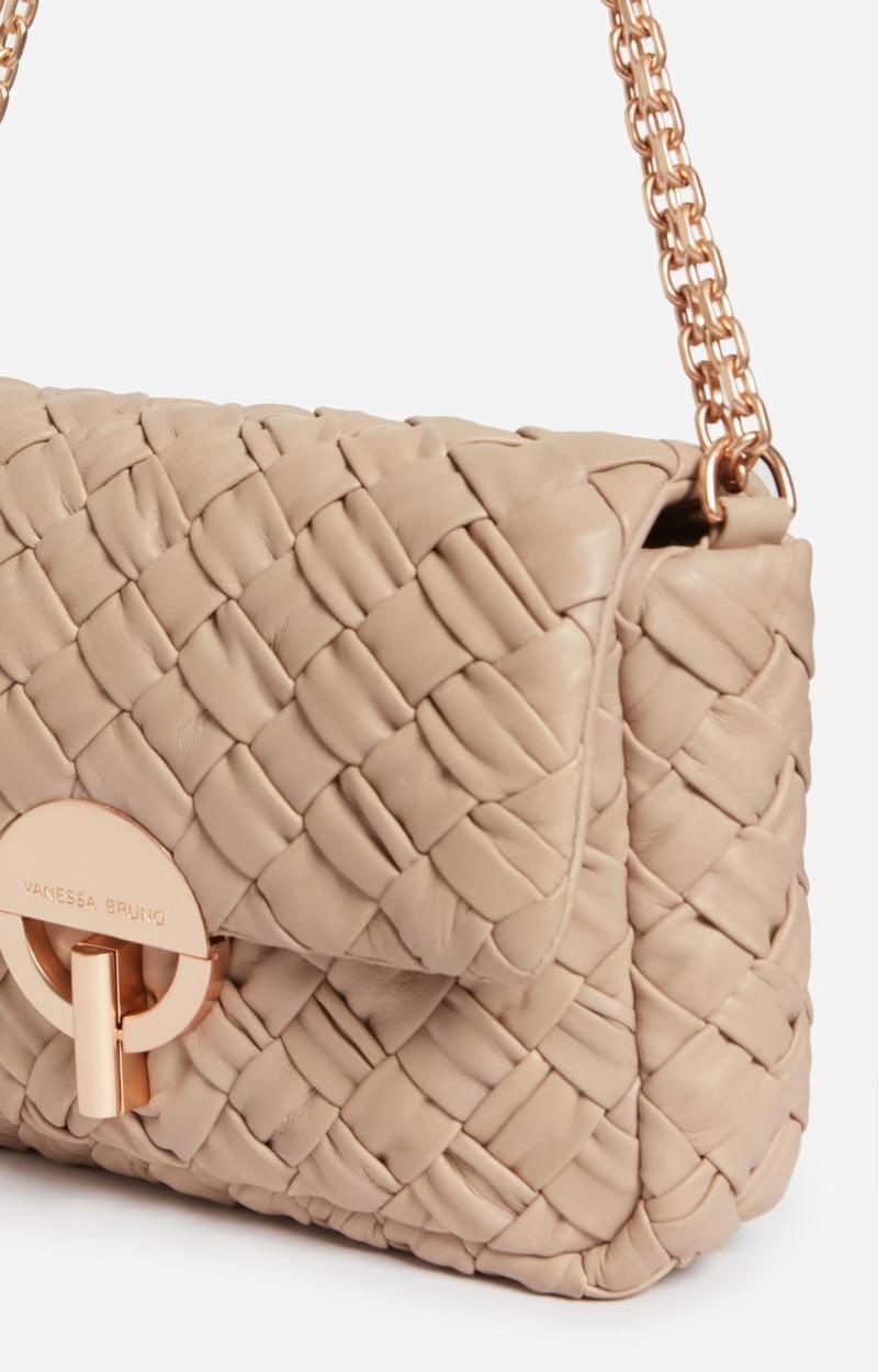 Vanessa Bruno Bolso Moon Moyen beige