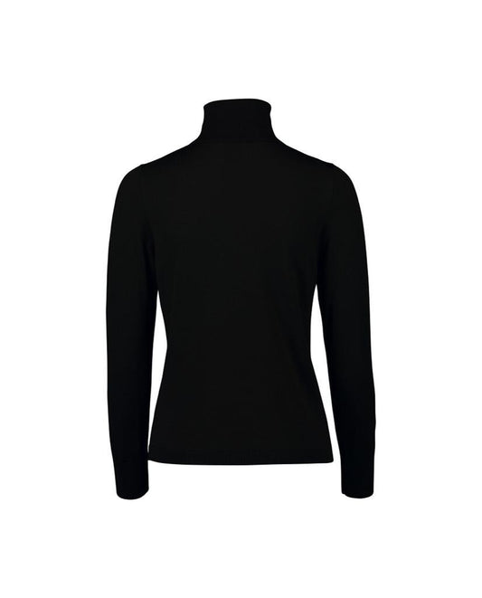 Allude Jersey Cuello Alto Negro - The Class Room