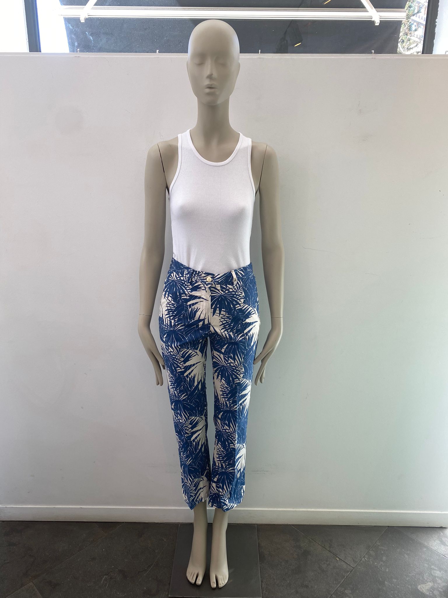 Myths Pantalón estampado azul/blanco - The Class Room