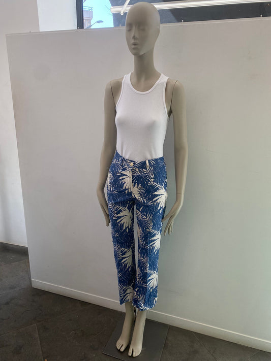 Myths Pantalón estampado azul/blanco - The Class Room