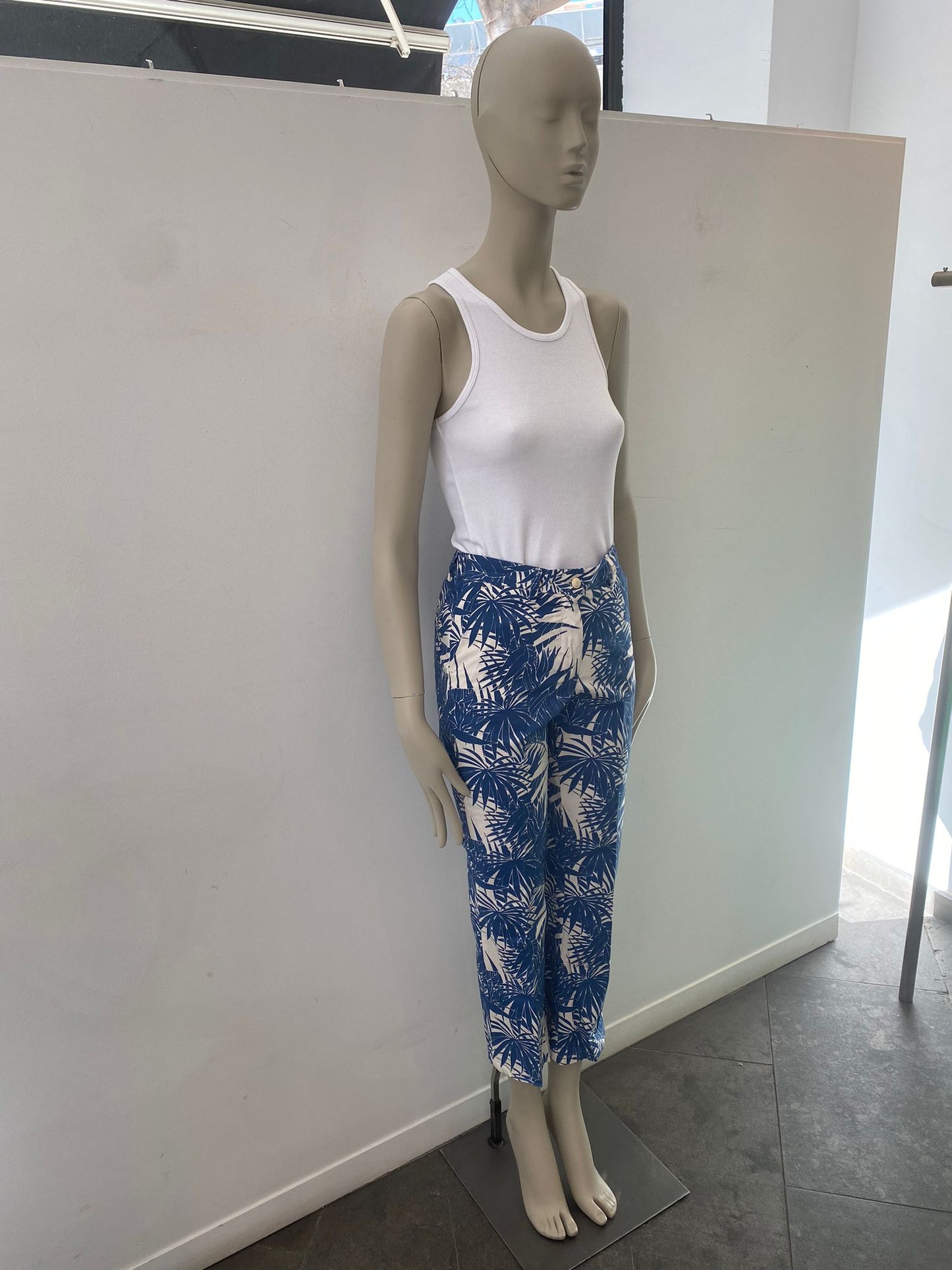 Myths Pantalón estampado azul/blanco - The Class Room